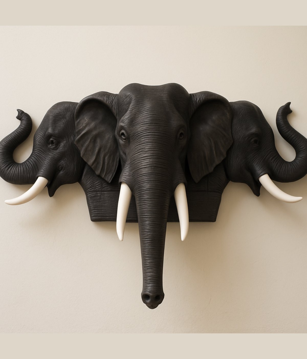 Three Face Elephants