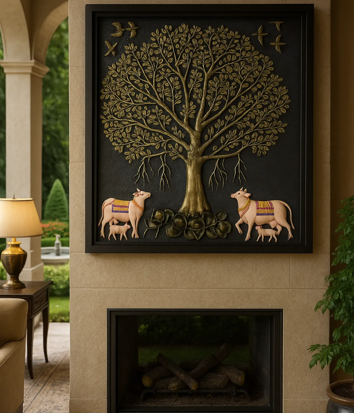 Led Cow Tree