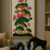 Led Flowers Wall Mural
