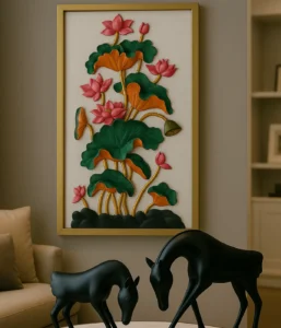 Led Flowers Wall Mural