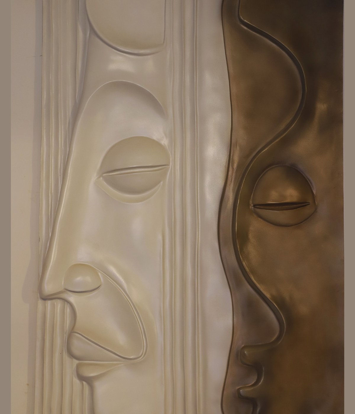 Abstract Two Face
