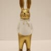 Golden Hoodie Bunny Modern Decorative Figurine