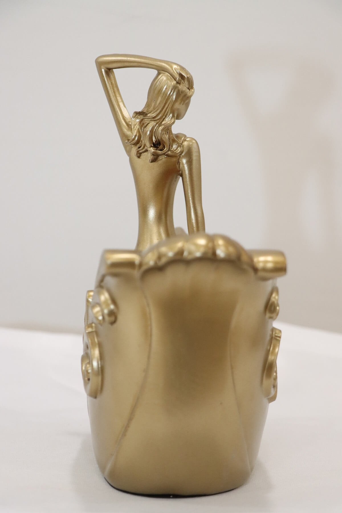 Golden Lady Decorative Bowl