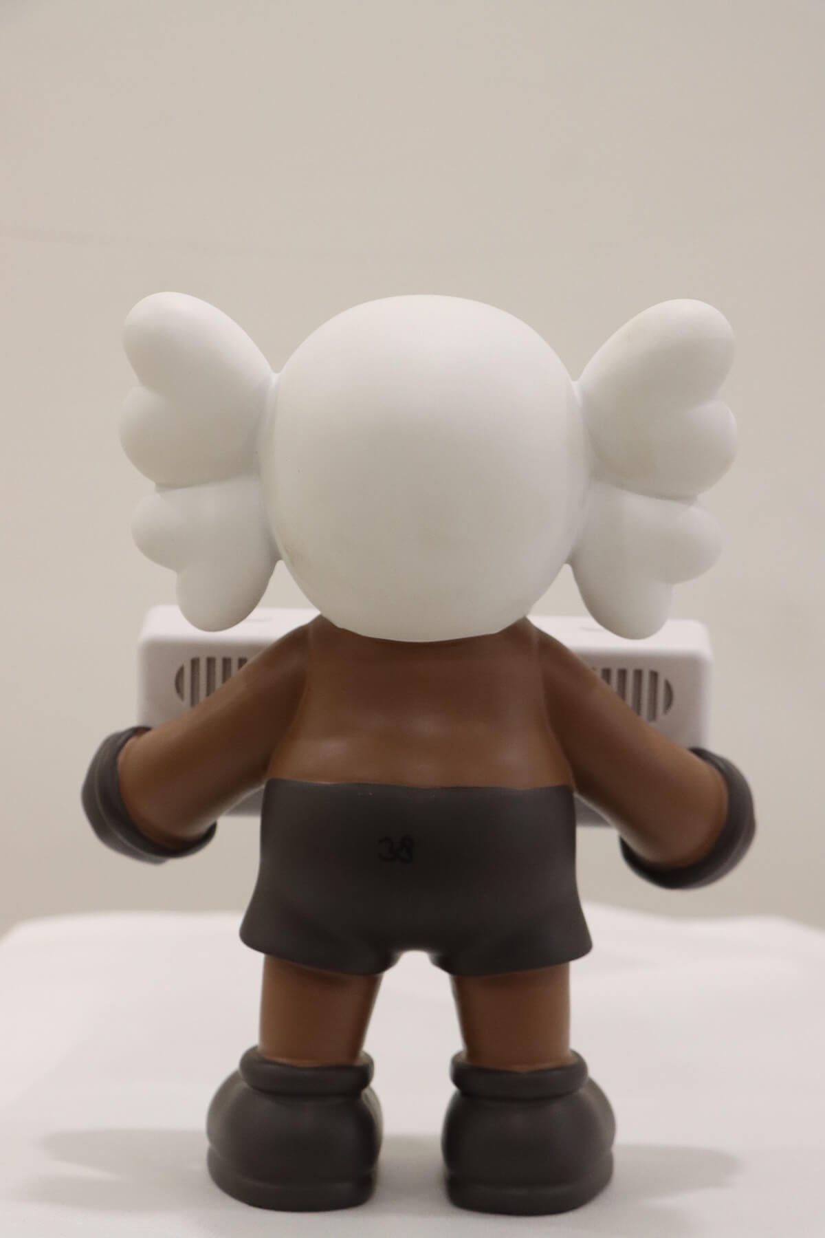 KAWS Style LED Digital Table Clock with Figurine – Modern Decorative Alarm Clock - Image 3