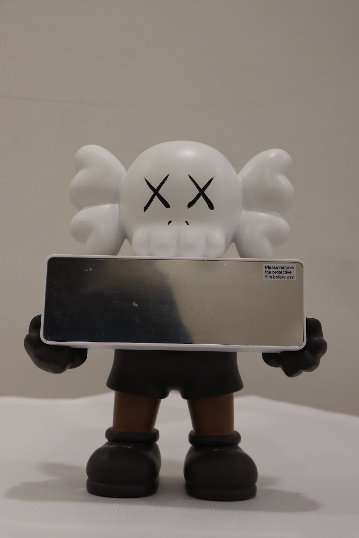 KAWS Style LED Digital Table Clock with Figurine – Modern Decorative Alarm Clock - Image 4