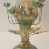 Vintage Lotus Bloom Candle Holder Decorative Showpiece